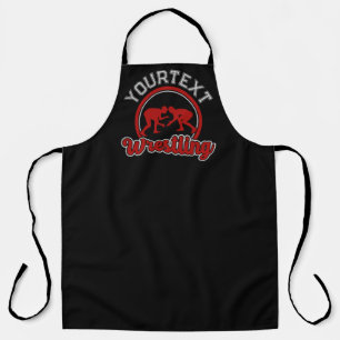  Wrestling ADD NAME Grapple Champion Team Player  Apron