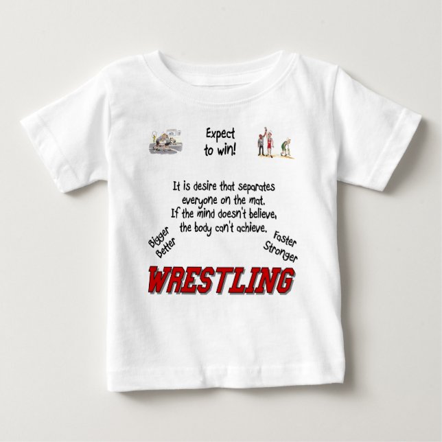 Wrestling Baby T-Shirt (Front)