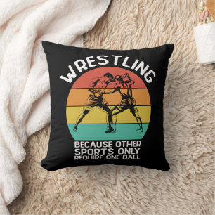 Wrestling Because Other Sports Only Require One Cushion