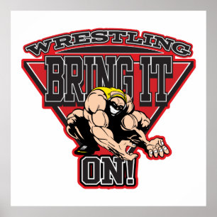 Wrestling Bring It On Poster
