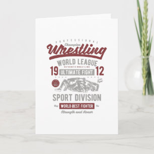 Wrestling Card