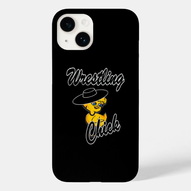 Wrestling Chick #4 Case-Mate iPhone Case (Back)