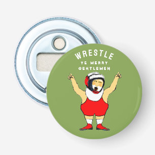 Wrestling Christmas Stocking Stuffers Bottle Opener