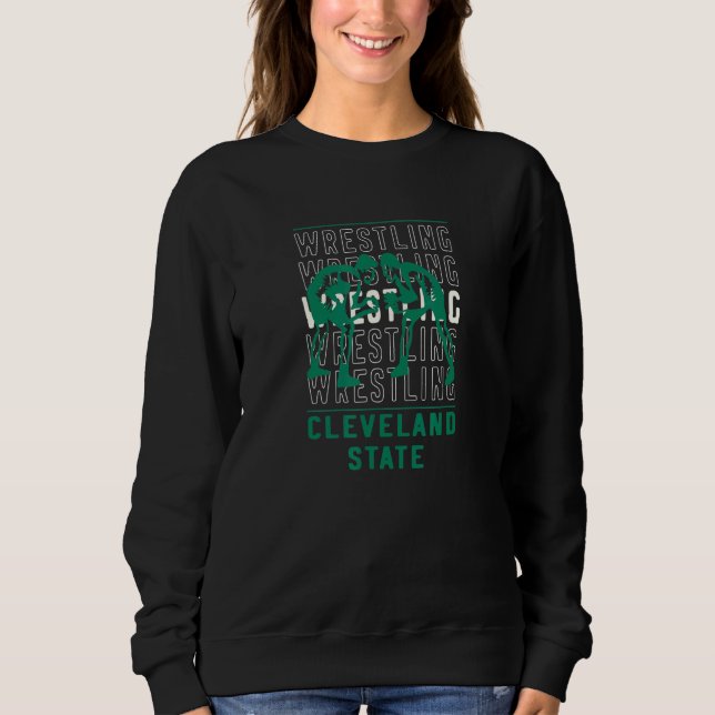 Wrestling Cleveland State Sweatshirt (Front)