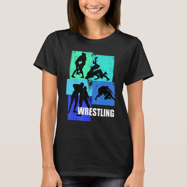 Wrestling Clothing for Wrestler Gear Wrestling 1 T-Shirt (Front)