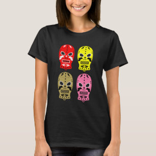 Wrestling Contest Masks T-Shirt