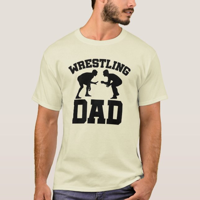 Wrestling Dad T-Shirt (Front)