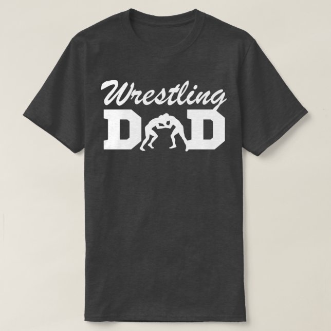 Wrestling Dad T-Shirt (Design Front)