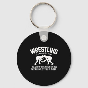 Wrestling Funny Definition The Art Of Folding Clot Key Ring