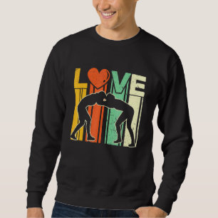 Wrestling Grappling Martial Art- Mma Wrestler Love Sweatshirt