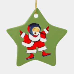 Wrestling Holiday Gift 2023 Ceramic Tree Decoration