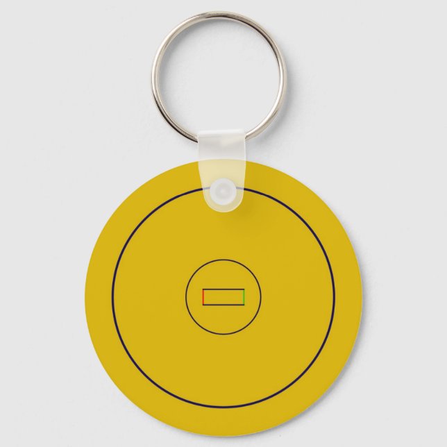 Wrestling Mat Key Ring (Front)