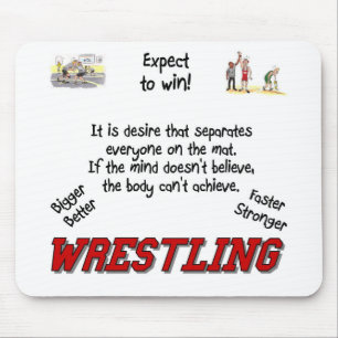 Wrestling Mouse Pad