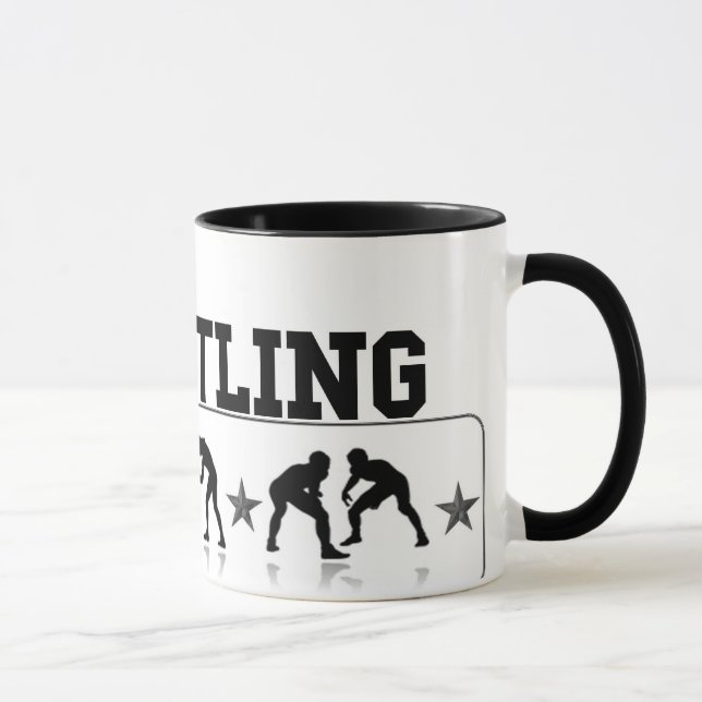 Wrestling Mug (Right)