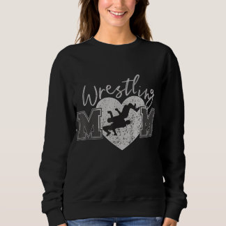 Wrestling Mum Take Down Wrestling Move Sweatshirt