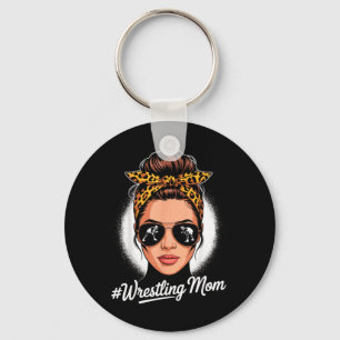 Wrestling Mum Wrestler Fighter Mother Martial Arts Key Ring