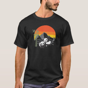 Wrestling Pandas Zoo Animal   Bear For Men Women   T-Shirt