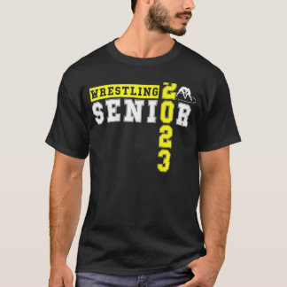 Wrestling Senior Night Graduation Senior 2023 Wres T-Shirt