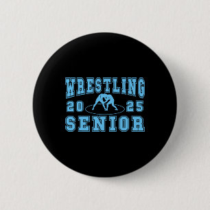 Wrestling Senior Night Wrestling Senior 2025 Gradu 6 Cm Round Badge