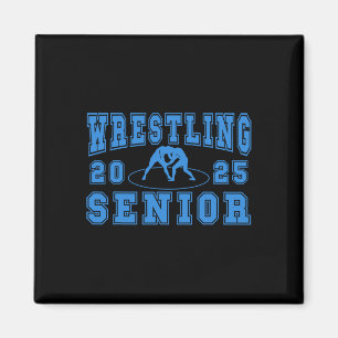 Wrestling Senior Night Wrestling Senior 2025 Gradu Magnet