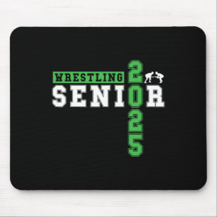 Wrestling Senior Night Wrestling Senior 2025 Gradu Mouse Pad