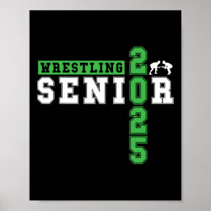 Wrestling Senior Night Wrestling Senior 2025 Gradu Poster