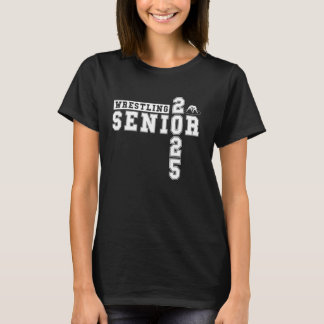 Wrestling Senior Night Wrestling Senior 2025 Gradu T-Shirt