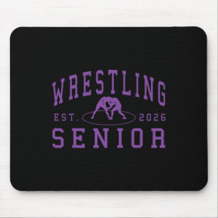 Wrestling Senior Night Wrestling Senior 2026 Gradu Mouse Pad
