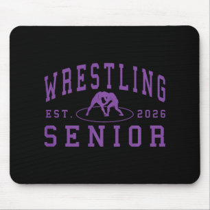 Wrestling Senior Night Wrestling Senior 2026 Gradu Mouse Pad