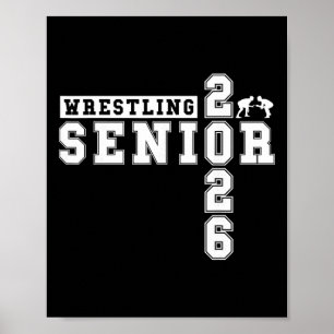 Wrestling Senior Night Wrestling Senior 2026 Gradu Poster