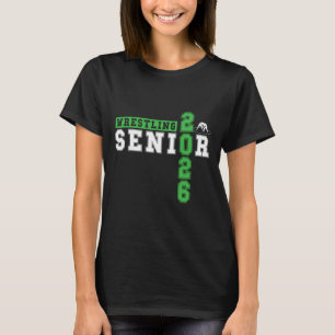 Wrestling Senior Night Wrestling Senior 2026 Gradu T-Shirt