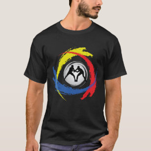 Wrestling Tricolor Emblem T-Shirt