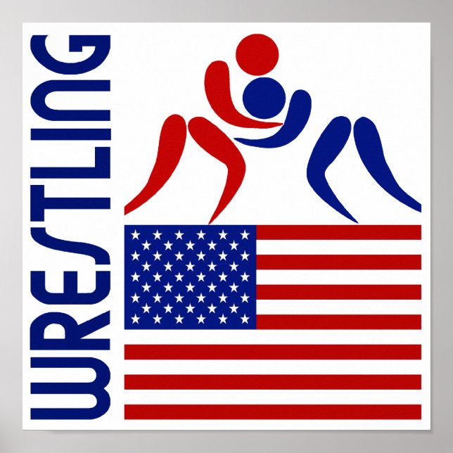 Wrestling United States Poster (Front)