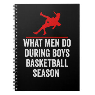Wrestling What Men Do Gift Light Notebook
