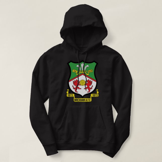 Wrexham AFC Classic Hoodie (Design Front)