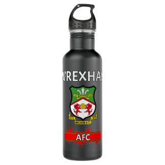 WREXHAM AFC Long     710 Ml Water Bottle