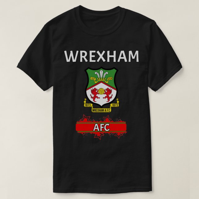 WREXHAM AFC Long  T-Shirt (Design Front)