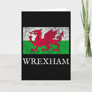 Wrexham Footbyll Wales Welsh Soccer Jersey Retro V Card