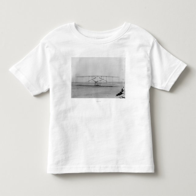 Wright Brothers 1903 Machine (front view) Toddler T-Shirt (Front)