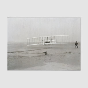 Wright Brothers Flyer First Plane Flight Aviation Tissue Paper