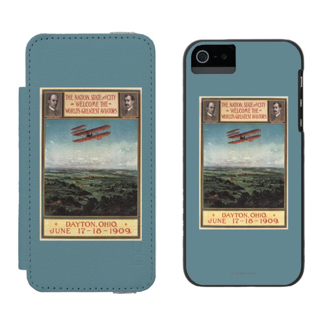 Wright Brothers Plane Incipio iPhone Wallet Case (Side by Side)