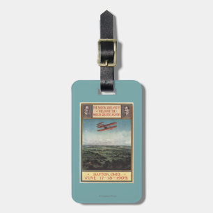 Wright Brothers Plane Luggage Tag