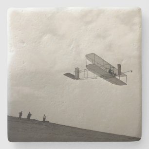 Wright Glider, Before the First Airplane Stone Coaster
