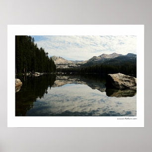 Wrights Lake Reflection Poster