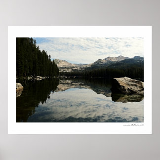 Wrights Lake Reflection Poster