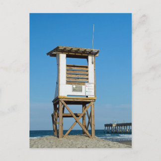 Wrightsville Beach Lifeguard Stand 5 Postcard
