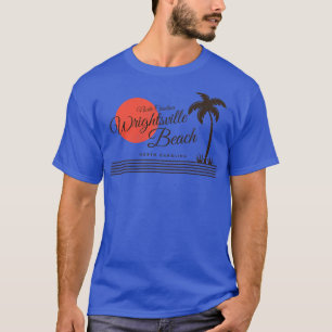 Wrightsville Beach NC Summertime Vacationing Palm T-Shirt
