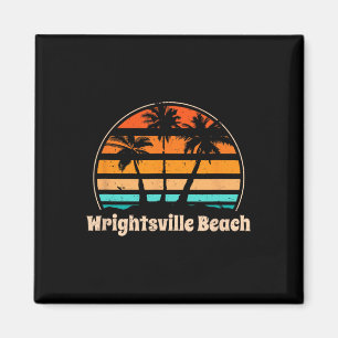 Wrightsville Beach North Carolina Beach Lover Nc B Magnet