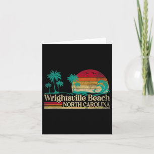 Wrightsville Beach North Carolina Family Vacation Card