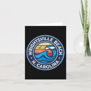 Wrightsville Beach North Carolina Nc Vintage Nauti Card